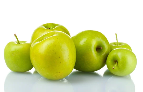 Maçãs verdes maduras — Fotografia de Stock