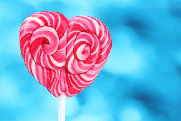 Delicious candy on stick — Stock Photo, Image