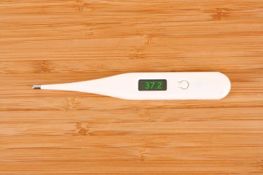 Medical digital thermometer clipart
