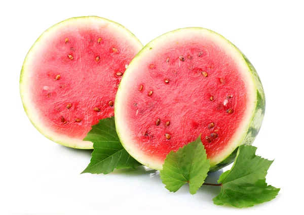 Mogna skivade vattenmelon — Stockfoto