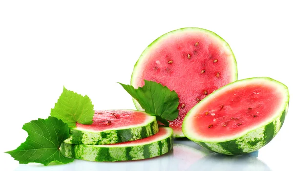 Zralé plátky melounu — Stock fotografie
