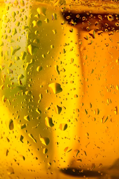 Szklanka piwa zbliżenie — Zdjęcie stockowe