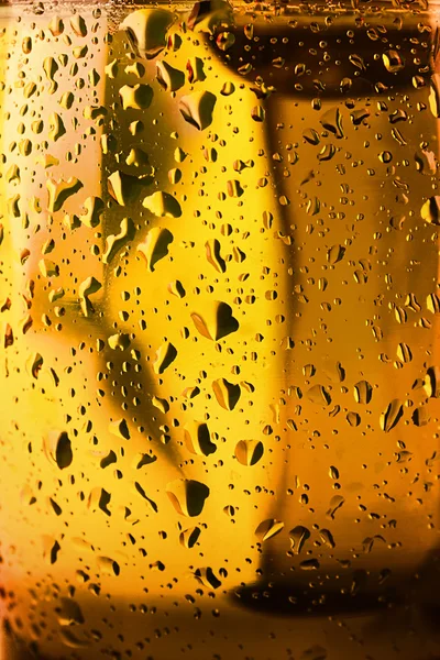 Kopp öl närbild — Stockfoto