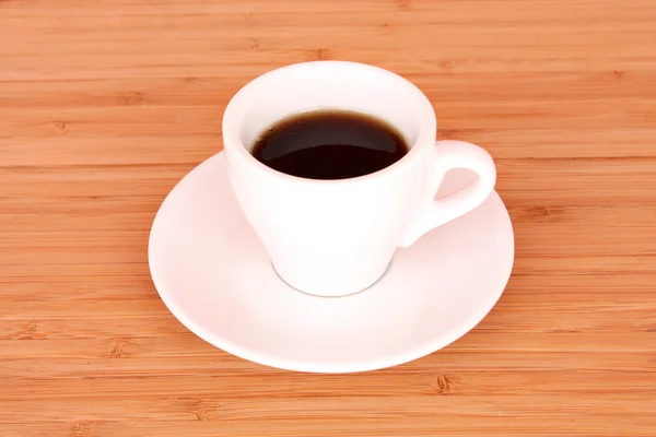 Kopje koffie op de tafel — Stockfoto