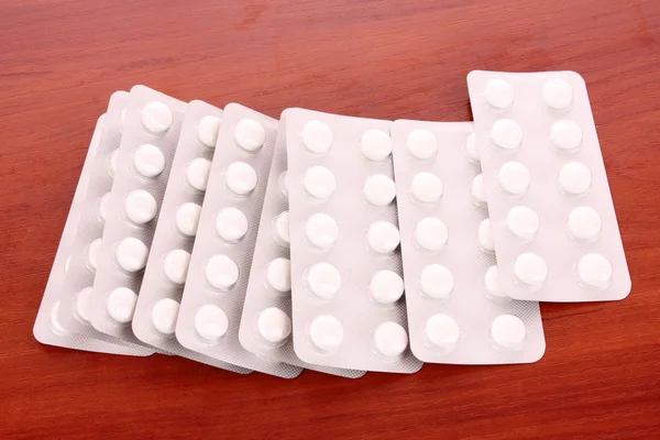 Tabletas y pastillas médicas — Foto de Stock