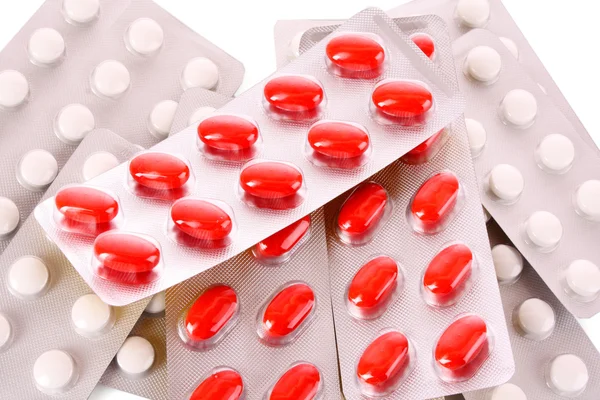 Orvosi tabletta és tabletta — Stock Fotó
