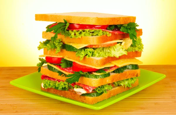 Большой сэндвич — стоковое фото