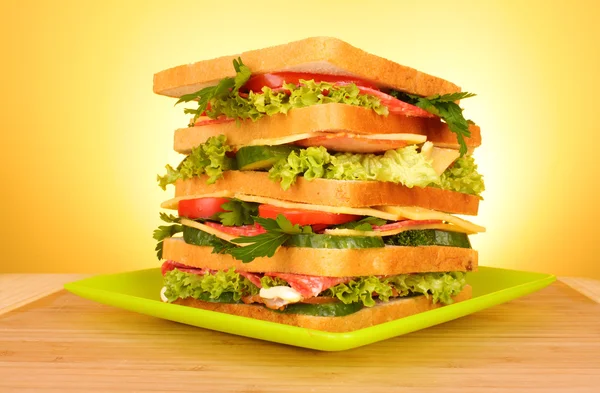 巨大的三明治 — 图库照片