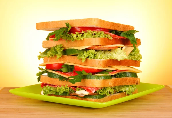 巨大的三明治 — 图库照片