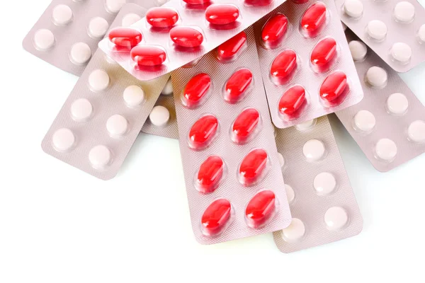 Tabletas y pastillas médicas — Foto de Stock