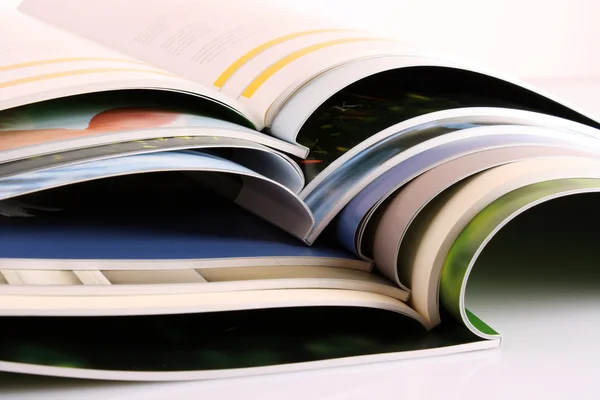 Revistas a color — Foto de Stock