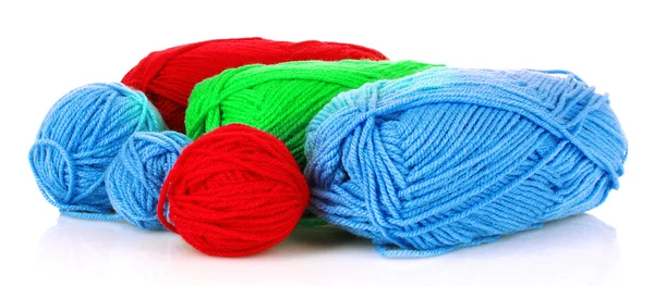 Knitting needles on white — Stock Photo, Image