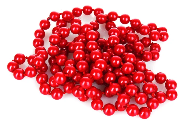 Perles rouges brillantes — Photo