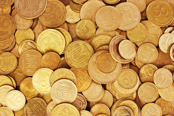 Monedas de oro Fotos de stock