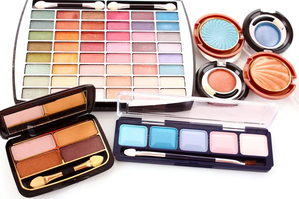 Veel cosmetica voor make-up — Stockfoto