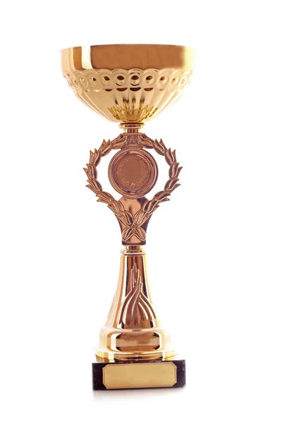 Trophy isolated on white background — Stock Photo, Image