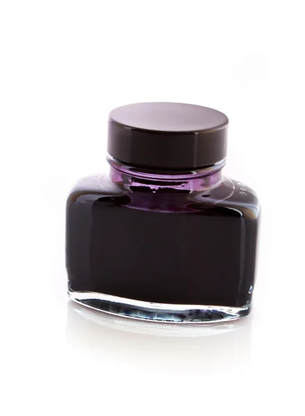 Ink for pen on white — Stock Photo, Image