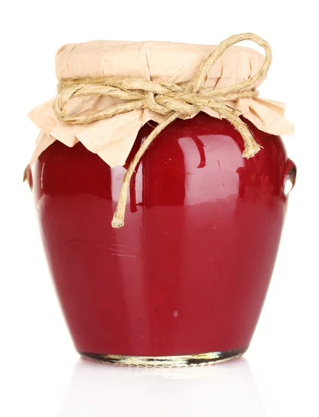 Stock image Delicious raspberry jam in the pot