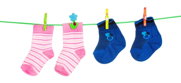 Baby sokken — Stockfoto
