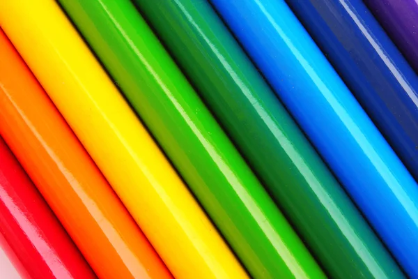 Lápices de color como fondo —  Fotos de Stock