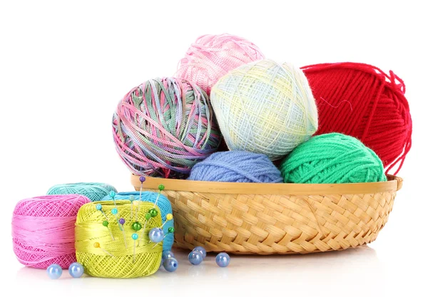 Bright balls of thread — Stock Photo, Image