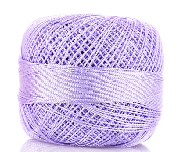 Tangle of purple thread — Stock Photo, Image