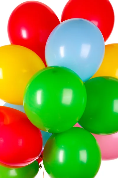 Летящие воздушные шары — стоковое фото