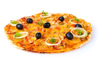 lezzetli pizza