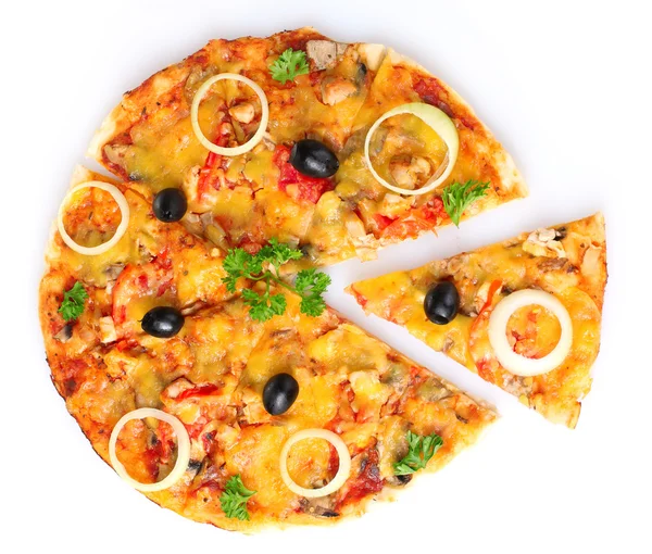 Pizza saporita — Foto Stock