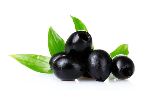 Olives noires savoureuses — Photo