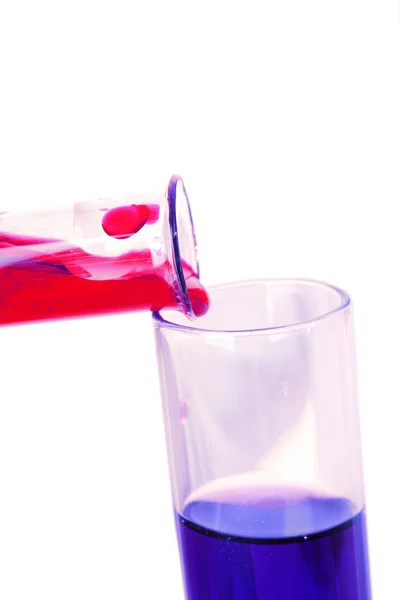 Medizinisches Reagenzglas mit Blutprobe — Stockfoto