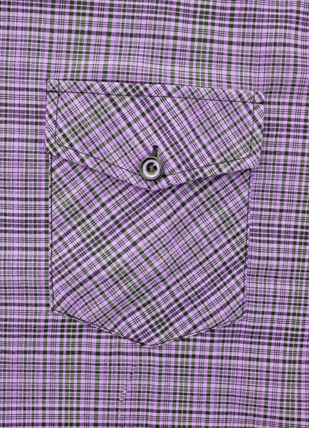 Fickan på mäns färg shirt — Stockfoto