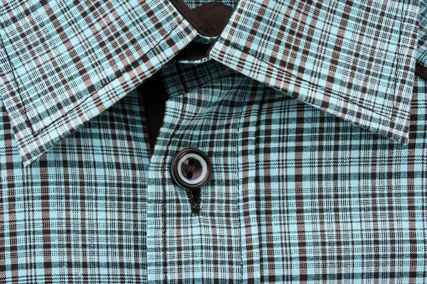 Colarinho de camisa de cor masculina — Fotografia de Stock