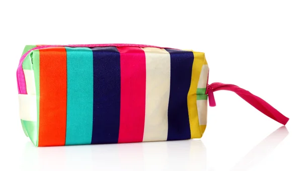 Renkli kozmetik çantası — Stok fotoğraf