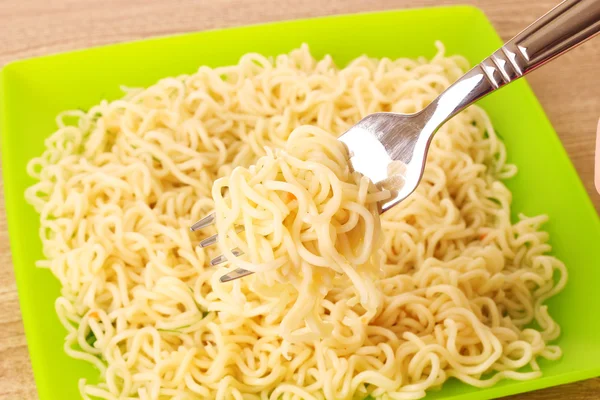 Tabak spagetti — Stok fotoğraf