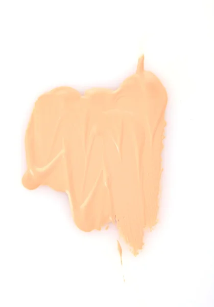 Tone cream minta fehér háttér — Stock Fotó