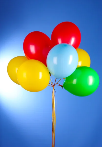 Vliegende ballonnen — Stockfoto