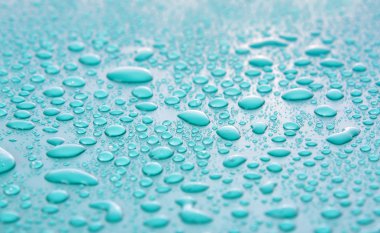 Blue water Drops background clipart