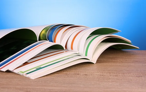 Kolor czasopisma — Zdjęcie stockowe