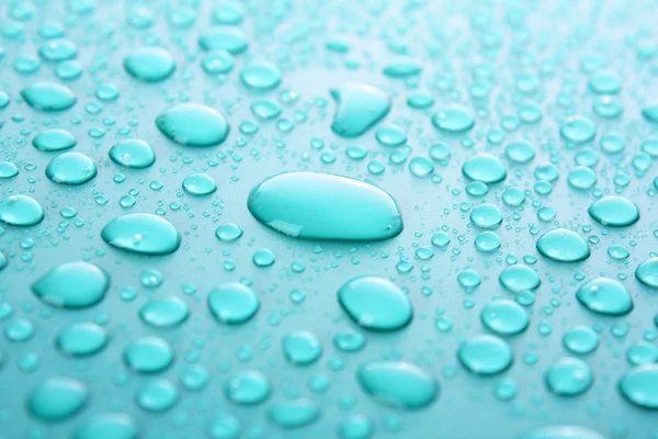 청록색 물 이 배경을 이룬다 — 스톡 사진