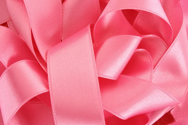 Many ribbons on red — Stock Photo, Image