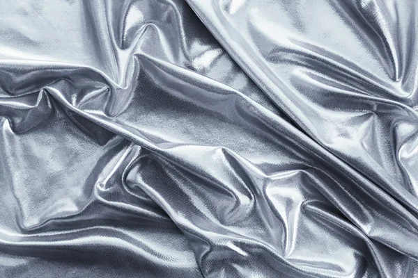 Elegante zachte grijs satijn textuur — Stockfoto