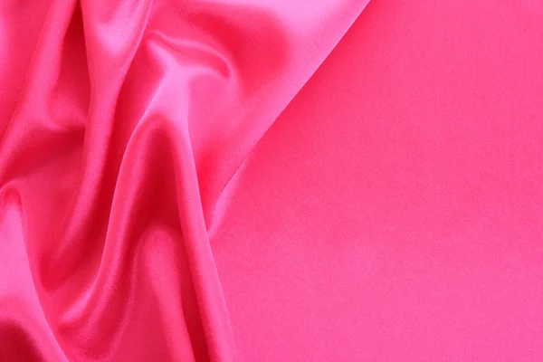 Texture élégante en satin rose doux — Photo