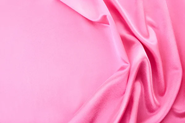 Elegante morbida texture in raso rosa — Foto Stock