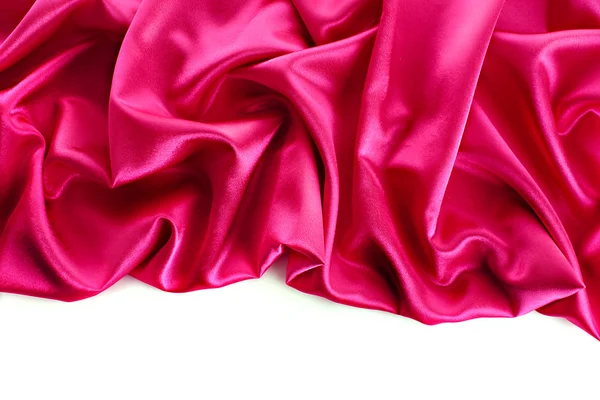 Elegancki miękki różowy satyna tekstura — Zdjęcie stockowe