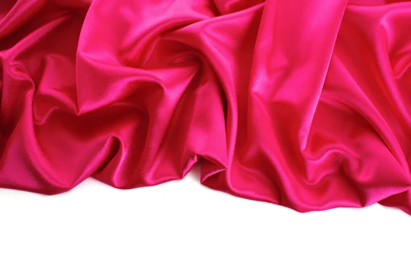 Elegantní měkká růžová saténová textura — Stock fotografie