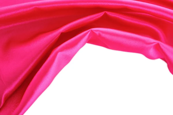 Elegancki miękki różowy satyna tekstura — Zdjęcie stockowe
