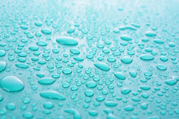 Blue water Drops background Stock Photo