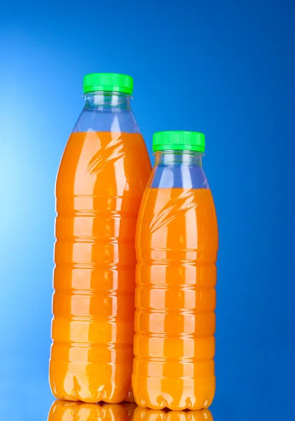 Bottles with juice — Stock Photo, Image
