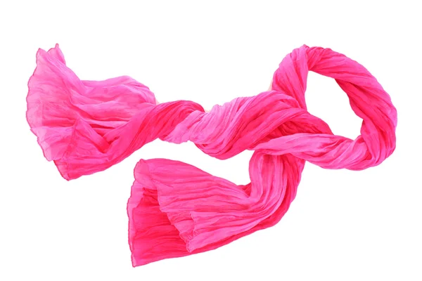 Pink female scarf — Stock Photo, Image